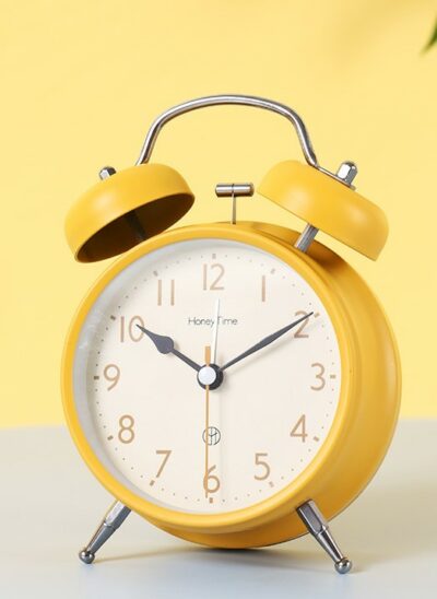 Yellow Desk Alarm Clock