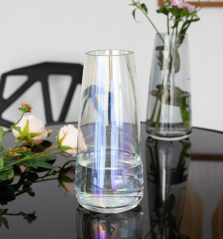 Holographic Glass Vase 