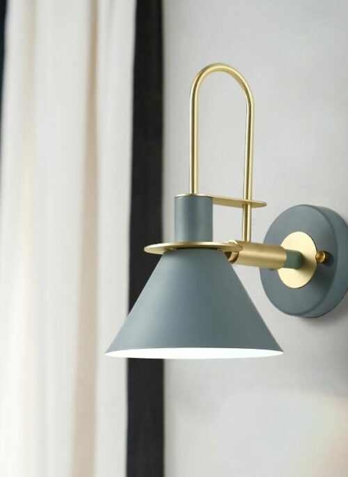 Pastel-Colored Wall Sconce