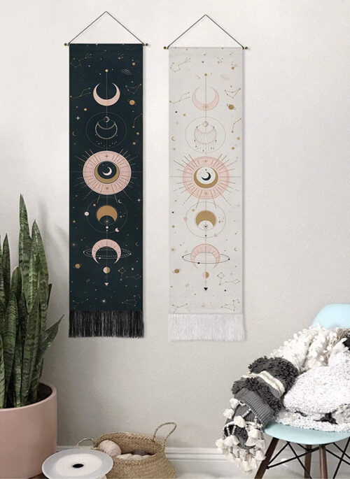 Moon Phases Thin Tapestry