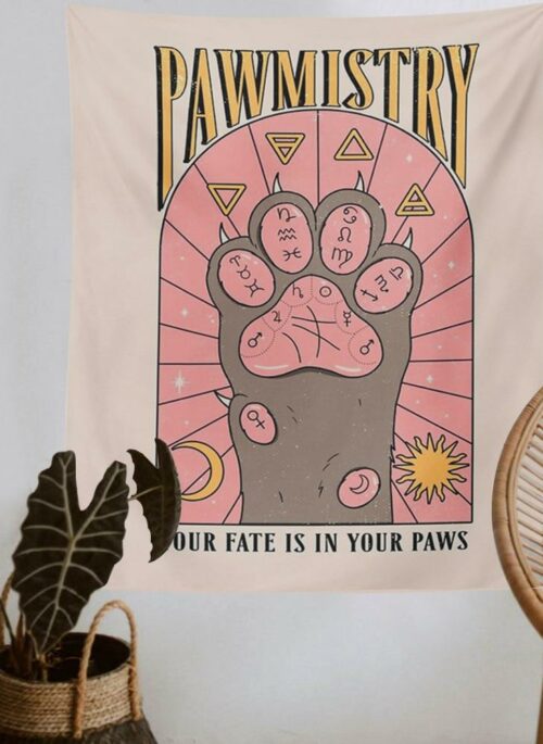 Pawmistry Tapestry